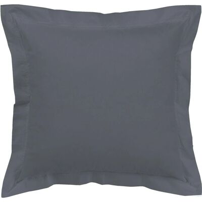 Housse de Coussin Cendre - 55x55 + 5cm - 2 Unités Housse de Coussin Cendre - 55x55 + 5cm - 2 Unités