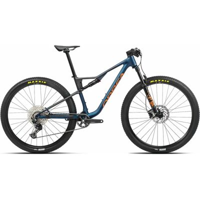 Orbea OIZ H30 - 29 Zoll 12K Fully - Moondust Blue Leo Orange L - Mountainbike Orbea OIZ H30 - 29 Zoll 12K Fully - Moondust Blue Leo Orange L - Mountainbike