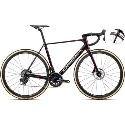 Orbea - Orca M21e LTD - Wine Red - Titanium - Bici da strada Orbea - Orca M21e LTD - Wine Red - Titanium - Bici da strada