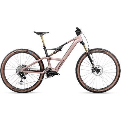 Orbea - Rise SL M-LTD - Desert Rose - E-Mountain Bike - Publicité Orbea - Rise SL M-LTD - Desert Rose - E-Mountain Bike - Publicité