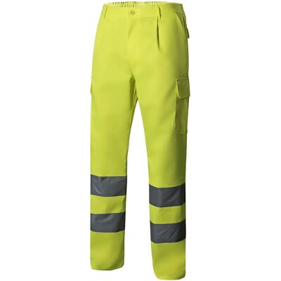 Velilla wielozadaniowe spodnie wysokiej widoczności 303006 3XL Żółty fluorescencyjny - Spodnie robocze Velilla wielozadaniowe spodnie wysokiej widoczności 303006 3XL Żółty fluorescencyjny - Spodnie robocze