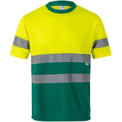 Velilla Hochsichtbare Bicolor T-Shirt - Arbeitskleidung, Neonfarben Velilla Hochsichtbare Bicolor T-Shirt - Arbeitskleidung, Neonfarben