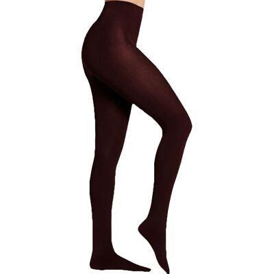 Ysabel Mora Burgund 140 DEN Thermo-Strumpfhose - Strümpfe Ysabel Mora Burgund 140 DEN Thermo-Strumpfhose - Strümpfe
