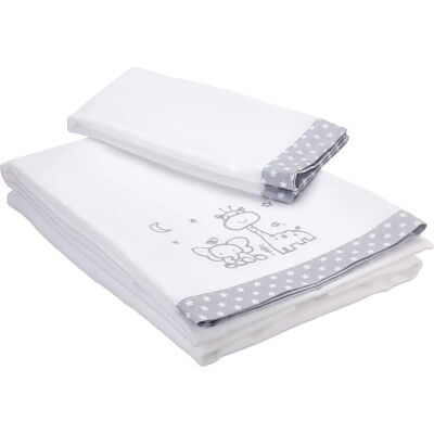 Ensemble de Draps PEKEBABY Coton Fleece Berceau Ensemble de Draps PEKEBABY Coton Fleece Berceau