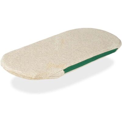 DORMALIT - Colchón de látex para bebé 72x33 cm - Tejido natural, 3cm de altura DORMALIT - Colchón de látex para bebé 72x33 cm - Tejido natural, 3cm de altura