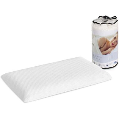 DORMALIT - Almohada ergonómica de espuma viscoelástica - 80x35 - 6cm DORMALIT - Almohada ergonómica de espuma viscoelástica - 80x35 - 6cm