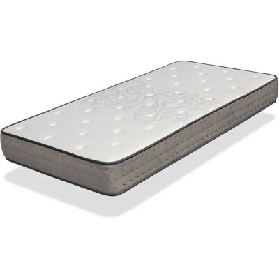 DORMALIT Modelo 105X200 Bordeaux - Espuma viscoelástica, Muelles ensacados, Transpirable DORMALIT Modelo 105X200 Bordeaux - Espuma viscoelástica, Muelles ensacados, Transpirable