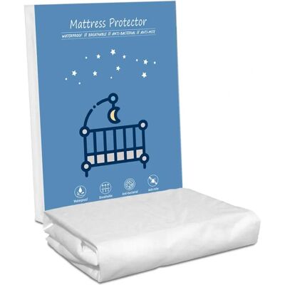 Protector de Colchón DORMALIT - Impermeable, Transpirable, 80x50x15 cm Protector de Colchón DORMALIT - Impermeable, Transpirable, 80x50x15 cm