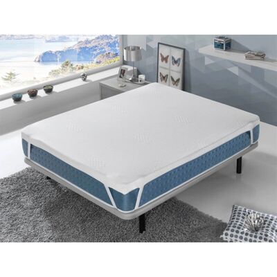 Topper Viscoelástico Dormalit - 105x200 - Funda Removible Topper Viscoelástico Dormalit - 105x200 - Funda Removible