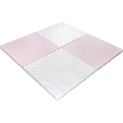 DORMALIT Tappeto da Gioco Bambini Rosa 120x120x5 cm - Pieghevole, Rimovibile, 3-in-1 DORMALIT Tappeto da Gioco Bambini Rosa 120x120x5 cm - Pieghevole, Rimovibile, 3-in-1