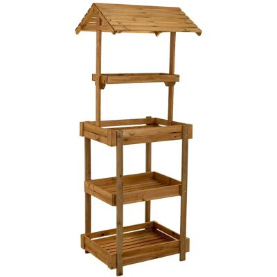 Estantería Alexandra House Living de Madera de Abeto 50x165x62cm - Estante con 4 Repisas Estantería Alexandra House Living de Madera de Abeto 50x165x62cm - Estante con 4 Repisas