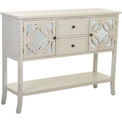Credenza Alexandra House Living - Mueble de madera gris Credenza Alexandra House Living - Mueble de madera gris