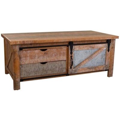 WANDERLUST Mesa de centro moderna de madera - 120x60x48cm WANDERLUST Mesa de centro moderna de madera - 120x60x48cm