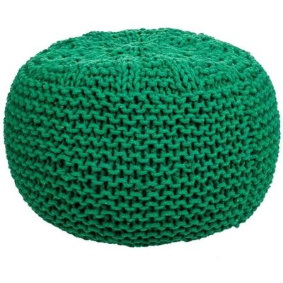 Pouffe Verde de Poliestireno Alexandra House Living - Muebles Pouffe Verde de Poliestireno Alexandra House Living - Muebles