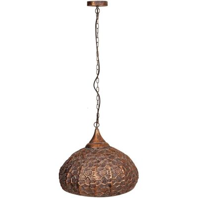 Lámpara de Techo Dorada de Metal Wanderlust Deco - 49x49x39/100h cm Lámpara de Techo Dorada de Metal Wanderlust Deco - 49x49x39/100h cm