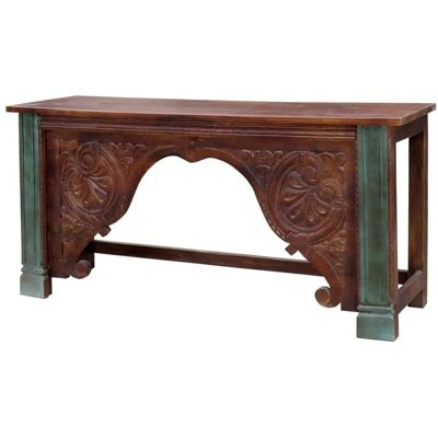 Mueble de Entrada Alexandra House Living de Madera de Mango - 43x86x187 cm Mueble de Entrada Alexandra House Living de Madera de Mango - 43x86x187 cm
