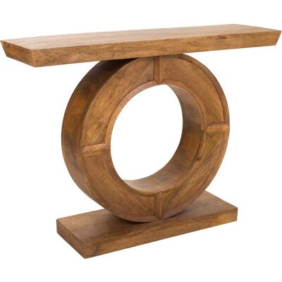 Wanderlust Deco - Banco de entrada de madera 102x30x77 - Consola Wanderlust Deco - Banco de entrada de madera 102x30x77 - Consola