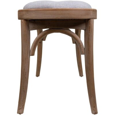 Banco de Madera de Goma Gris Alexandra House Living - Muebles Banco de Madera de Goma Gris Alexandra House Living - Muebles