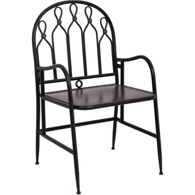 ALEXANDRA HOUSE LIVING Silla de comedor negra - Silla ALEXANDRA HOUSE LIVING Silla de comedor negra - Silla