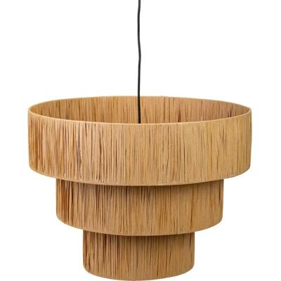 Lámpara de Techo de Rafia de Madera Wanderlust Deco - Luz de Techo Lámpara de Techo de Rafia de Madera Wanderlust Deco - Luz de Techo