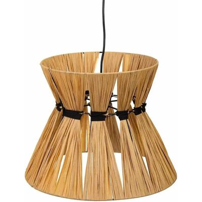 Lámpara de Techo Marrón Raffia y Metal Wanderlust Deco - Iluminación Lámpara de Techo Marrón Raffia y Metal Wanderlust Deco - Iluminación