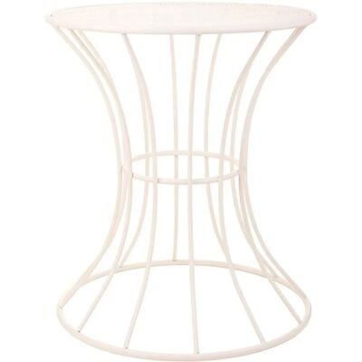 Table d'appoint Alexandra House Living Fer Blanc - Table d'appoint Table d'appoint Alexandra House Living Fer Blanc - Table d'appoint