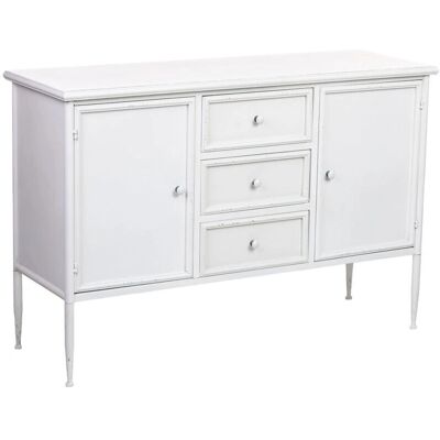 Wanderlust Deco - Aparador 2P3C - metal blanco - 120x41x80h cm - Sideboard Wanderlust Deco - Aparador 2P3C - metal blanco - 120x41x80h cm - Sideboard