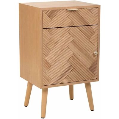 Wanderlust Deco - WoodenNightstand - Marron - Publicité Wanderlust Deco - WoodenNightstand - Marron - Publicité