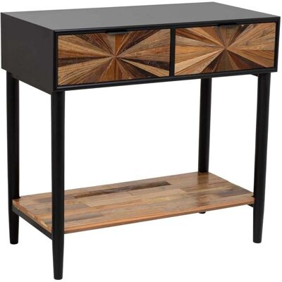 Wanderlust Deco - ConsoleTable - Marrón - 80x42x79 cm - Console Table Wanderlust Deco - ConsoleTable - Marrón - 80x42x79 cm - Console Table