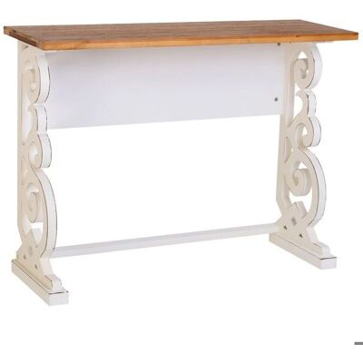 WANDERLUST DECO Meuble d'entrée laqué blanc vieilli - Mobilier d'entrée - Publicité WANDERLUST DECO Meuble d'entrée laqué blanc vieilli - Mobilier d'entrée - Publicité