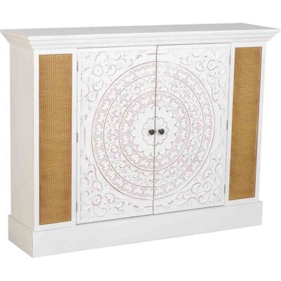 Wanderlust Deco - Aparador - bois blanc vieilli - sideboard - Publicité Wanderlust Deco - Aparador - bois blanc vieilli - sideboard - Publicité