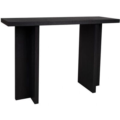 Wanderlust Deco Mesa de entrada de madera negra - Entryway Table Wanderlust Deco Mesa de entrada de madera negra - Entryway Table