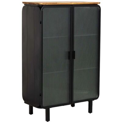 Wanderlust Deco - WL2P-Glass - Negro - Vitrina Wanderlust Deco - WL2P-Glass - Negro - Vitrina