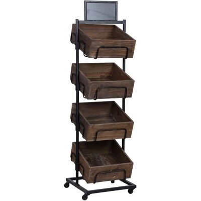 Wanderlust Deco - Estantería 50x48x168 cm - Bookcase Wanderlust Deco - Estantería 50x48x168 cm - Bookcase