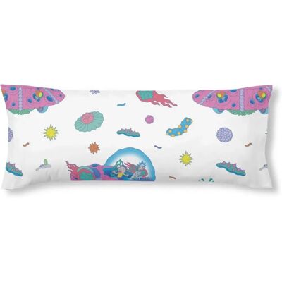 Housse de coussin Play Fabrics Coton Univers Rick et Morty - 50x80/45x110 cm Housse de coussin Play Fabrics Coton Univers Rick et Morty - 50x80/45x110 cm