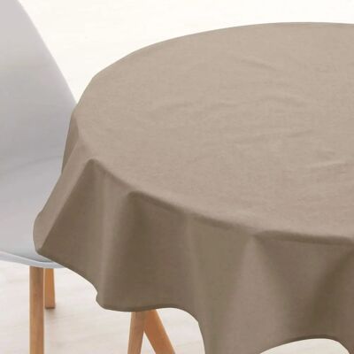 Belum - Nappe ronde en coton résiné anti-taches - Nappe Belum - Nappe ronde en coton résiné anti-taches - Nappe