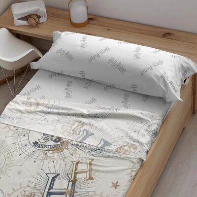 Set di Lenzuola Harry Potter Beige - 210x270 cm Set di Lenzuola Harry Potter Beige - 210x270 cm