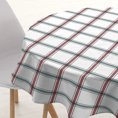 Belum Weiß Bunt Rundtischdecke - Tischdecke Belum Weiß Bunt Rundtischdecke - Tischdecke