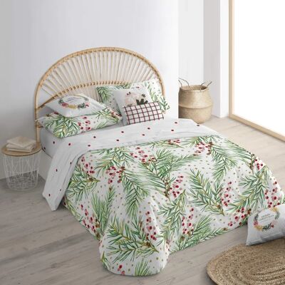 MUARE HOME Kerst Katoenen Dekbedovertrek - 240x220cm MUARE HOME Kerst Katoenen Dekbedovertrek - 240x220cm