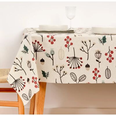 Belum Merry Christmas Multicolour Resin Tablecloth - 150x150 cm Belum Merry Christmas Multicolour Resin Tablecloth - 150x150 cm