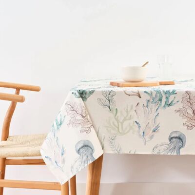 Nappe Belum 0120-401 Multicolore - 155x155 cm - Marine Nappe Belum 0120-401 Multicolore - 155x155 cm - Marine