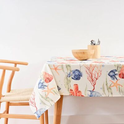 Belum Tablecloth - Cotton, Multicolor, 100x150cm - Tablecloth Belum Tablecloth - Cotton, Multicolor, 100x150cm - Tablecloth