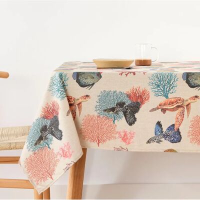 Belum Model 0120-367 Multicolour Tablecloth - Tablecloth Belum Model 0120-367 Multicolour Tablecloth - Tablecloth