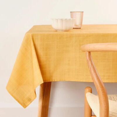 GreatTiger Mustard Stain-proof Cotton Tablecloth - Tablecloth GreatTiger Mustard Stain-proof Cotton Tablecloth - Tablecloth