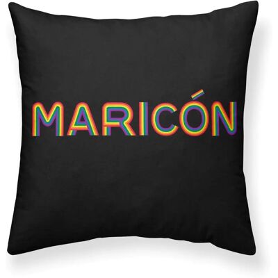 Housse de Coussin en Coton Bio BELUM - Multicolore - 50x50cm Housse de Coussin en Coton Bio BELUM - Multicolore - 50x50cm