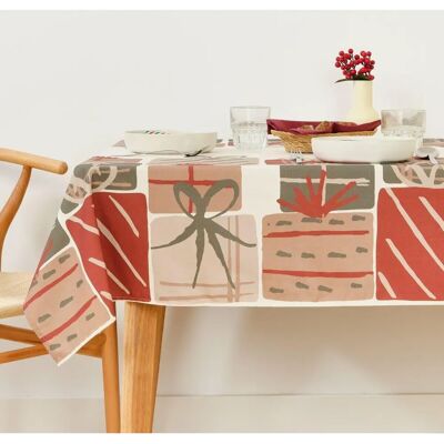 Belum Christmas Present Tablecloth - Various Colors - 150x150cm Belum Christmas Present Tablecloth - Various Colors - 150x150cm