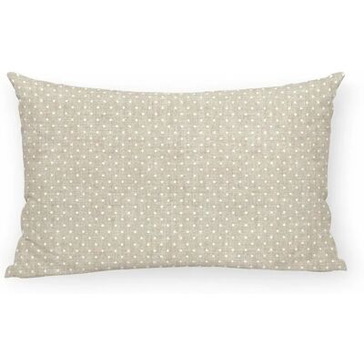Housse de coussin GreatTiger Belum Plumeti Blanc 30x50cm - Anti-taches - Publicité Housse de coussin GreatTiger Belum Plumeti Blanc 30x50cm - Anti-taches - Publicité