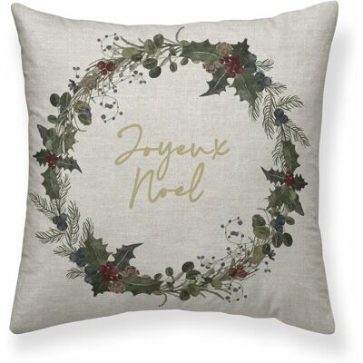 Housse de coussin Belum Joyeux Noel en coton 50x50cm Housse de coussin Belum Joyeux Noel en coton 50x50cm