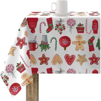 Tovaglia di Natale Multicolore Belum - Resistente alle macchie, 150x150 cm Tovaglia di Natale Multicolore Belum - Resistente alle macchie, 150x150 cm