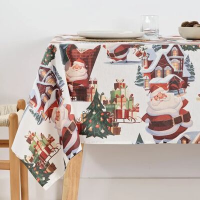 Belum Papa Noel Flerfärgad Vattentät Bordsduk Belum Papa Noel Flerfärgad Vattentät Bordsduk